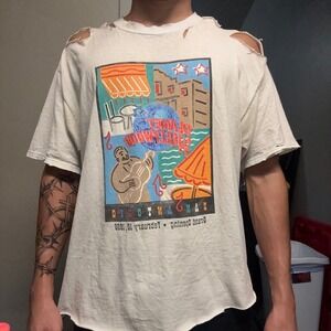 Vintage Planet Hollywood San Antonio‎ Grand Opening Graphic T Shirt